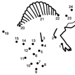 Spinosaurus Connect The Dots Count By 1 S Dinosaurs