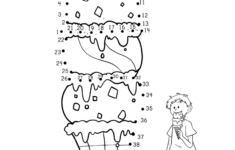 Summer Connect The Dots Worksheet For Kindergarten Free Printable