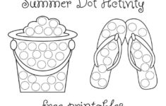 Summer Dot Activity Free Printables Business For Kids Do A Dot