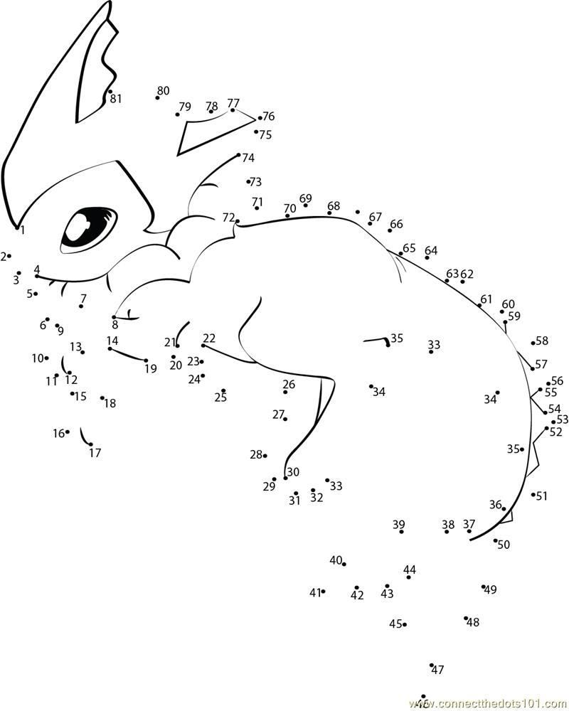 Sweet Water Pokemon Dot To Dot Printable Worksheet Connect The Dots