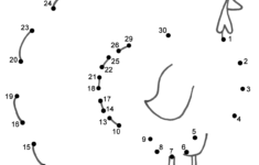 Turkey Connect The Dots Count By 1 s Thanksgiving