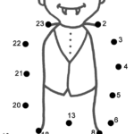 Vampire Connect The Dots Count By 1 S Halloween